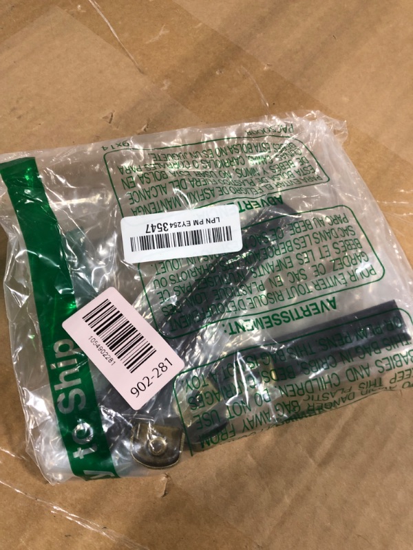 Photo 1 of ***SCREWS MISSING***OLAYA Suitcase Luggage Pulls Leather Handles Cabinet Knobs Drawer Pulls Dresser Knobs Door Knobs 2 Pcs Grip Replacement Metal Hardware for Cabinet Dresser Trunk Case with Screws, (2, Black Brown)