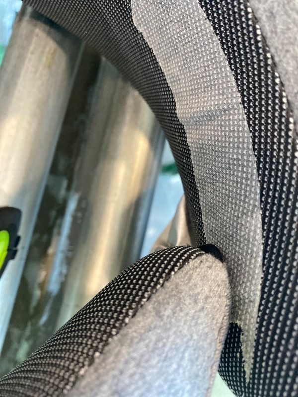 Photo 1 of *Missing sticking tape* Purroch Advanced Memory Foam Neck Travel Pillow, Neck Pillow Airplane with Eye Mask & Ear Plugs, Designed for The Comfort of Travel & Office, Travel Pillow for Plane, Car, Home, Work, Dark Grey