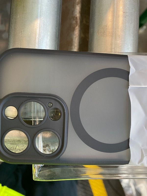 Photo 1 of *Look at picture* TORRAS Upgraded 360 Rotable Stand Magnetic Shockproof for iPhone 16 Pro Case with Full Camera Protection, Fit for MagSafe, 16FT Mil-Grade Shockproof Slim Phone Case for iPhone 16 Pro 6.3", Black