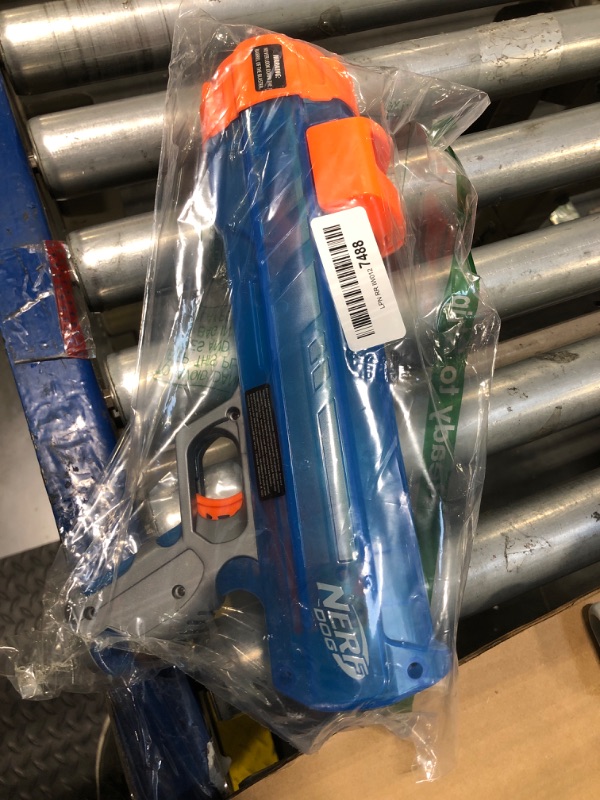 Photo 1 of ***MISSING BALLS*** Nerf Dog Tennis Ball Blaster Dog Toy,12 Inch Translucent Blaster with 3 Balls