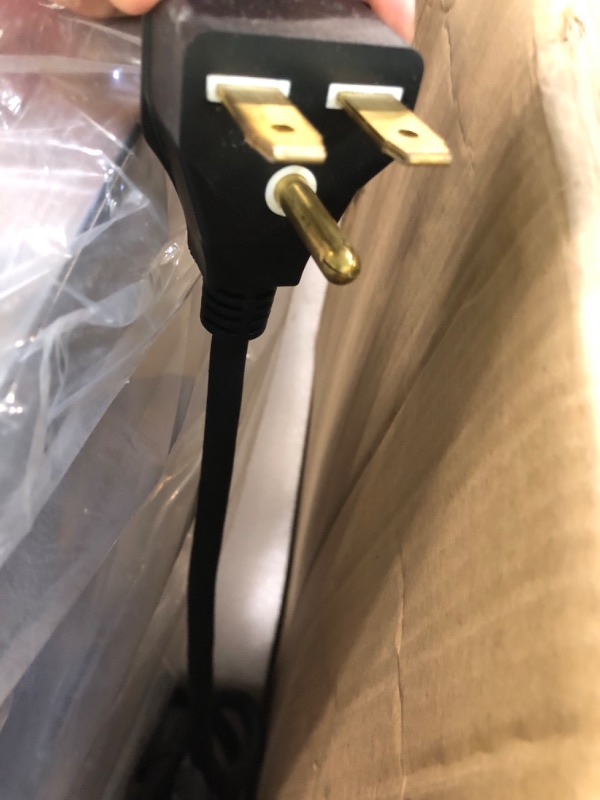 Photo 1 of ***UNABLE TO TEST, REQUIRES NEMA6 ADAPTER*** CROSSON Commercial Double Deck 18 Inch Countertop Electric Pizza Oven with 15mm Thick Pizza Stone, Indoor Pizza Bakery Oven for Commercial Use Only,240V/4500W