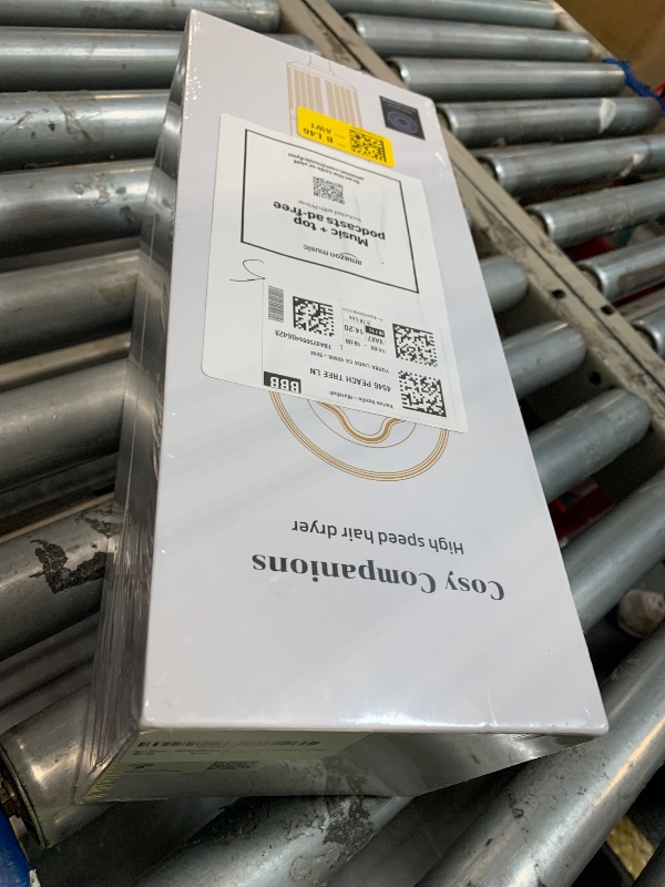 Photo 1 of ***FACTORY SEALED***Hair Dryer - 150000 RPM High-Speed Brushless Motor Negative Ionic Blow Dryer for Fast Drying, Low Noise Thermo-Control Hair Dryer with Diffuser and Nozzle, Silvery