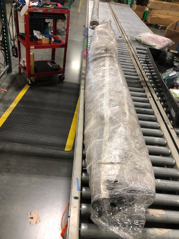 Photo 1 of ** VERY USED/ UNTESTED**Jaipur Living Amena Medallion Navy/Gray Area Rug (8'X10'6")