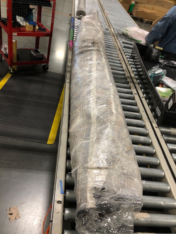 Photo 1 of ** VERY USED/ UNTESTED**Jaipur Living Amena Medallion Navy/Gray Area Rug (8'X10'6")