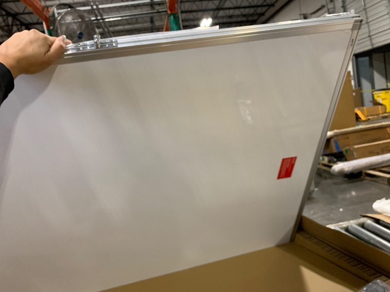 Photo 1 of ** NEW**maxtek Rolling Whiteboard, 72x48 Large Double-Sided White Board Dry Erase on Wheels, Giant Magnetic White Board Standing for Office, School, Home Office, Homeschool(72 x 48)
