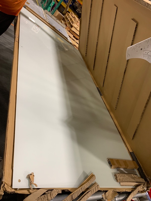 Photo 1 of ** NEW*** Mifuro Magnetic Glass Whiteboard?72"x48" Wall Mounted Frameless Dry Erase Board for Office, Home & School White