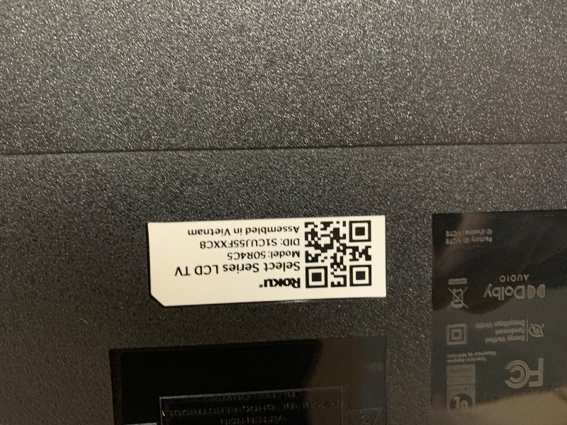 Photo 1 of *** USED***Roku Smart TV 2025 – 50-Inch Select Series, 4K HDR TV – RokuTV with Enhanced Voice Remote – Flat Screen LED Television with Wi-Fi for Streaming Live Local News, Sports, Family Entertainment