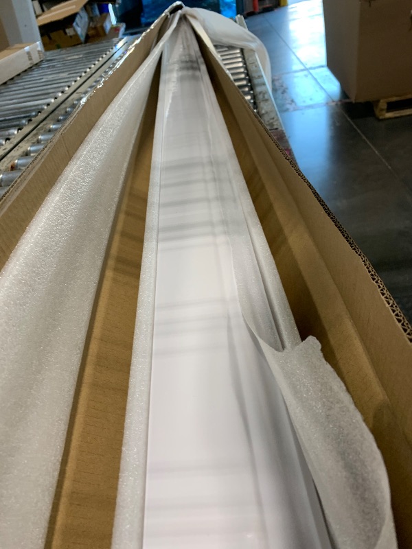 Photo 1 of ** NEW***Hungbak 4-Pack of 96"L x 3.14"W Wall Baseboard Trim, High Impact Finish Molding Panel Skirting Board for Home Decor