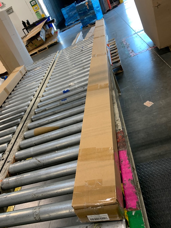 Photo 1 of **  NEW** Hungbak 4-Pack of 96"L x 3.14"W Wall Baseboard Trim, High Impact Finish Molding Panel Skirting Board for Home Decor