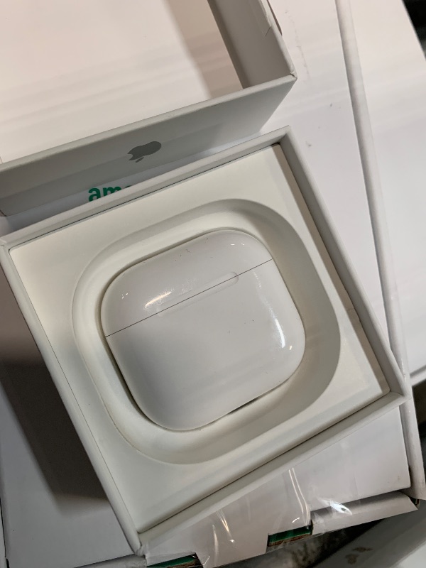 Photo 1 of ** USED***Apple AirPods 4 Wireless Earbuds, Bluetooth Headphones, with Active Noise Cancellation, Adaptive Audio, Transparency Mode, Personalized Spatial Audio, USB-C Charging Case, Wireless Charging, H2 Chip