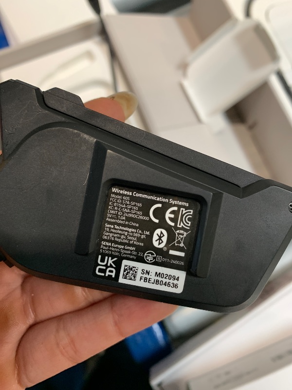 Photo 1 of *** NEW***Sena 60S Motorcycle Communication Headset with Wave, Mesh, and Bluetooth Intercom, 2nd Generation Sound by Harman Kardon, Dual Pack