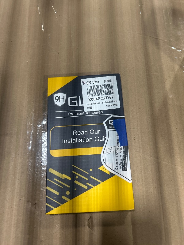 Photo 1 of [2+2 Pack] Glass Privacy Screen Protector for Samsung Galaxy S23 Ultra 5G, 9H Tempered Glass, Ultrasonic Fingerprint Compatible,HD Clear Anti-Spy Film for Galaxy S23 Ultra Glass Screen Protector