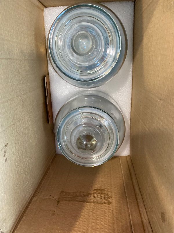 Photo 1 of *Minor Damaged*
2 Pack Glass Laundry Detergent Dispenser,Sturdy glass Fabric Softener Dispenser With Leak Proof Pump,Reusable Container & Bamboo Stand-108Oz Big Laundry Soap Container For Washer Room Organization (2)