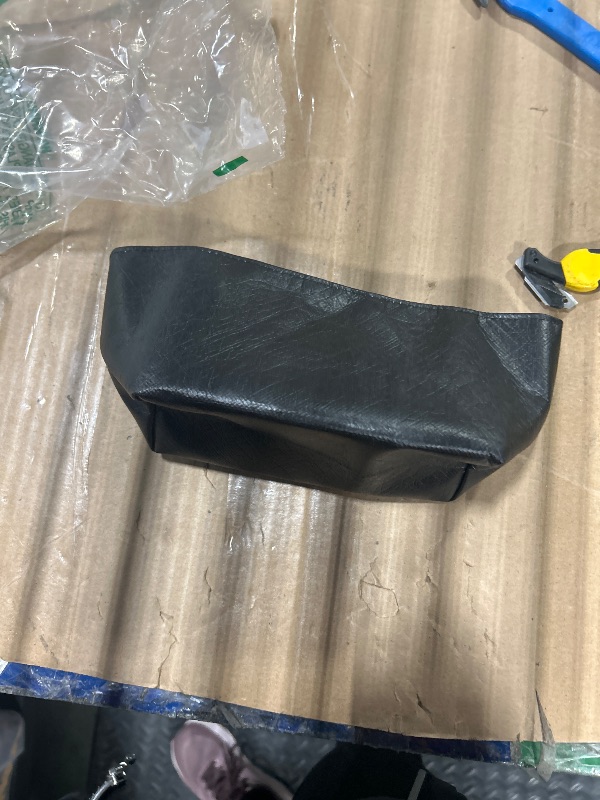 Photo 1 of ****SIMILAR ITEM****CRAZYSMITH Bag Organizer Insert for MiuMiu Arcadie Bag, DupontPaper Purse Insert Organizer, Smooth Lightweight Bag Insert(Black, Large)