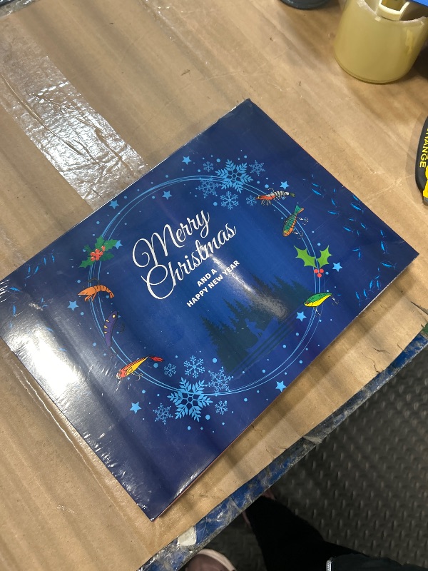 Photo 1 of ***FACTORY SEALED***
Simulated Fish Bait Set in Various Designs Christmas Fishing Lure Kit Multiple Hooks Included Enhance Your Fishing Experience Ideal for Anglers