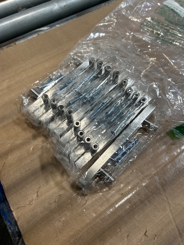 Photo 1 of ***SIMILAR ITEM 10 PACK***
Probrico 6 Pack Hole Centers 96mm(3.75inch) Brushed Nickel Cabinet Handles Stainless Steel Kitchen Drawer Pulls Euro Style Dresser Pull Handle Length 150mm(6inch)