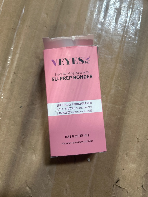 Photo 1 of ***USED****
VEYES INC Super Lash Bonder for Eyelash Extensions. Glue Accelerator, Lash Sealant, Adhesive Companion, Reducing Glue Fumes and Extending Eyelash Retention Time. Professional Eyelash Supplies 15ml