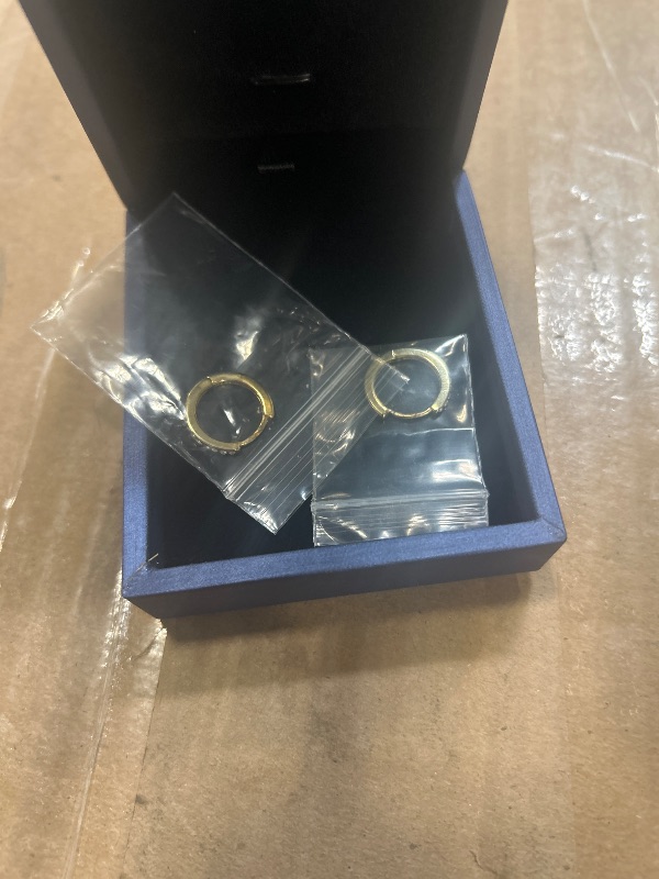 Photo 1 of ****SIMILAR ITEM *****
Lightweight Thin Yellow 14K Gold Plated Pure 925 Sterling Silver Iced Cubic Zirconia Skinny Simulated Diamond Hoop Earrings for Women Men Cz Hypoallergenic Huggie Hoops Earrings