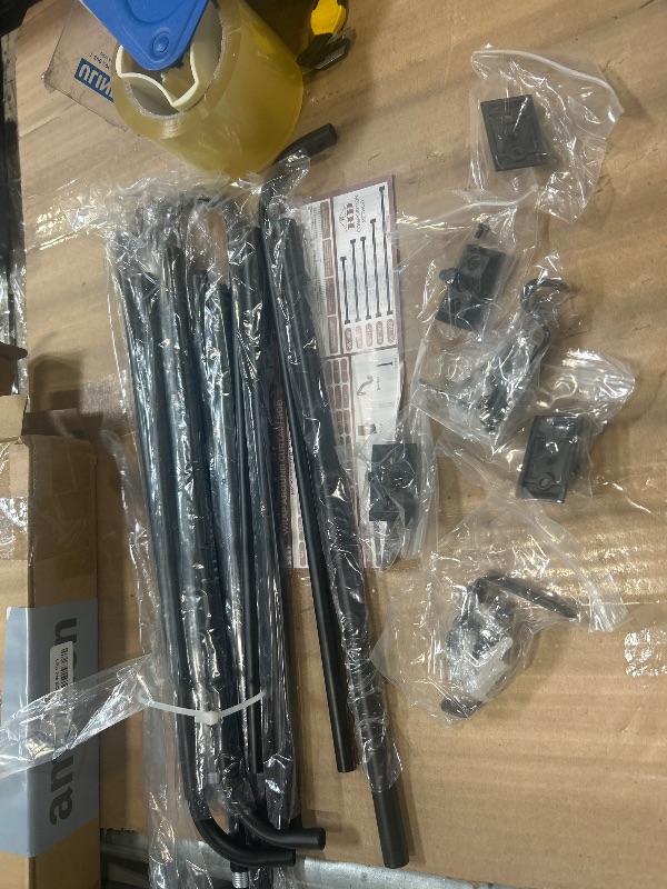 Photo 1 of ***SIMILAR ITEM***
SIMEWIN Curtain Rods No Drilling for Windows 30 to 45 Inches,5/8 Inch Diameter No Drill Small Curtain Rod Set with 3M Adhesive Brackets, Black