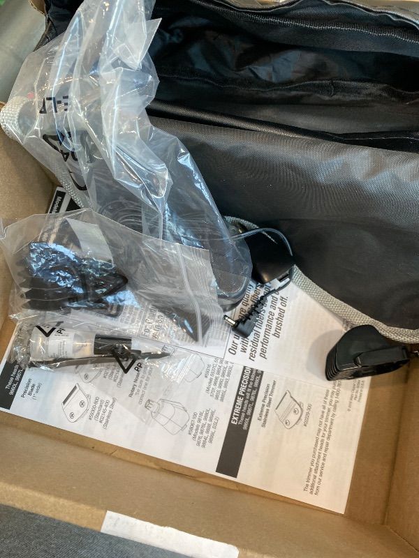 Photo 1 of *Missing Parts*
Wahl USA Rechargeable Lithium Ion All in One Beard Trimmer for Men with Detail and Ear & Nose Hair Trimmer Attachment – Model 9854-600B