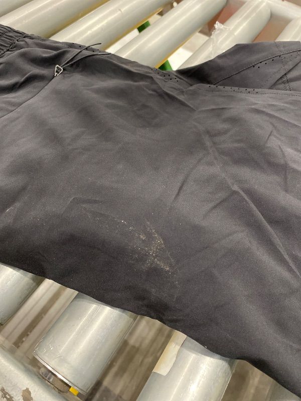 Photo 1 of *Minor Damaged*
maamgic Men's Athletic Running Shorts with Liner Ultra Lightweight Workout Shorts 7" Quick Dry Gym Shorts with Zipper Pockets Black Medium