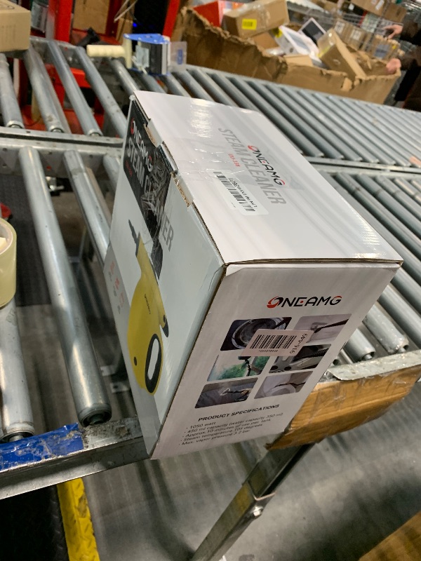 Photo 1 of *Untested*
OneAmg Pressurized Handheld Steam Cleaner for home with Safety Lock, 450mL Tank & 10 Accessories, Multi-Surface Portable Steam Cleaner for Car,Furniture, Floor, Kitchen-Removes Stubborn Grime