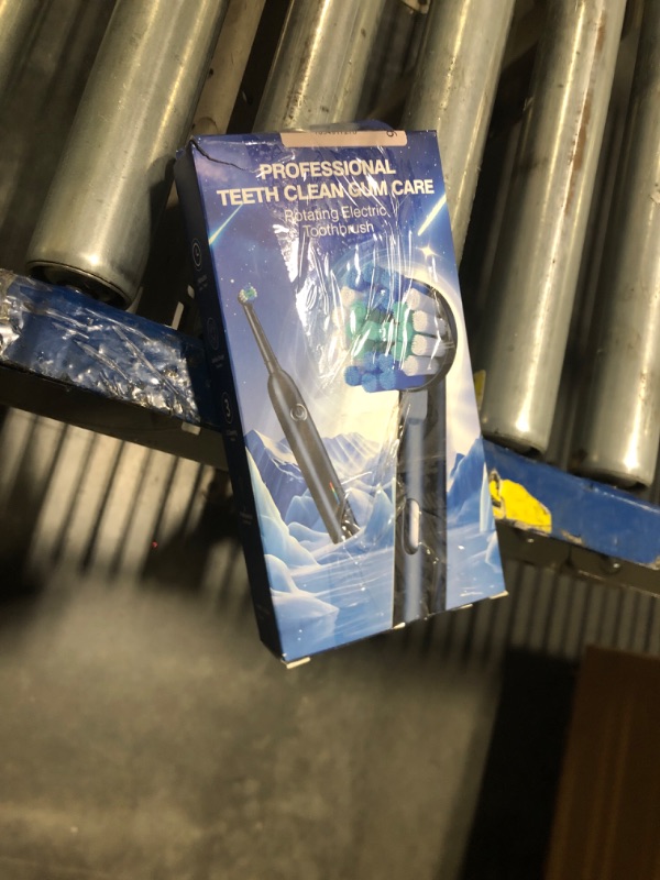 Photo 1 of ***USED***Teeaegis Rotating Electric Toothbrush with 8 Brush Heads for Adults and Kids, 3 Modes Rechargeable Power Toothbrush with 2-Minute Smart Timer, 45-Day Battery Life