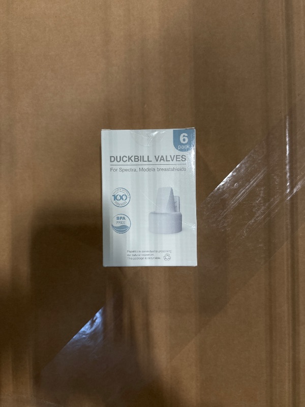 Photo 1 of [6-Count] Papablic Duckbill Valves for Spectra and Medela, Replaceable Duckbill Valves for Spectra S1 Spectra S2 valves and Medela Pump in Style, BPA/DEHP Free White