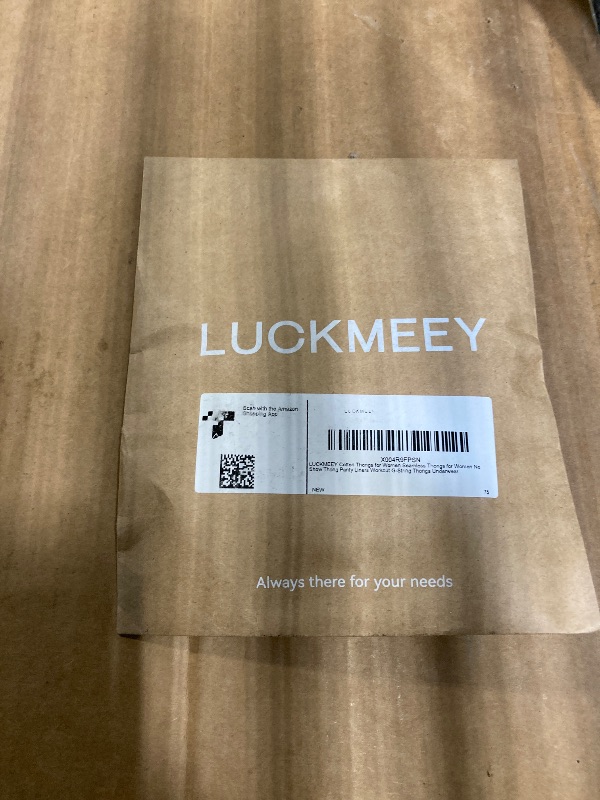 Photo 1 of ***1 missing*** LUCKMEEY Cotton Thongs for Women Seamless Thongs for Women No Show Thong Panty Liners Workout G-String Thongs Underwear