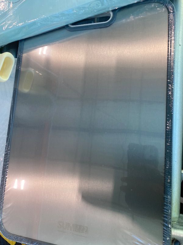 Photo 1 of *Missing Parts*
Titanium Cutting Boards for Kitchen,Katuchef Titanium Cutting Board,Non toxic Doubld-Side Available Chopping Boards, Easy to Clean and Store(2PCS-M+L)