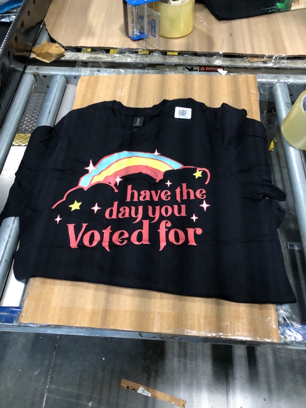 Photo 1 of *** black*** Subtle Anti Trump Have The Day You Voted For Rainbow Retro T-Shirt