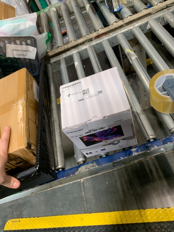 Photo 1 of ?Electric Focus?Magcubic Mini Projector 4K Support, Portable Projector with WiFi 6 and Bluetooth 5.4, Smart Proyector, 5W Soundbase Speaker, 180°Rotation for Home Theater