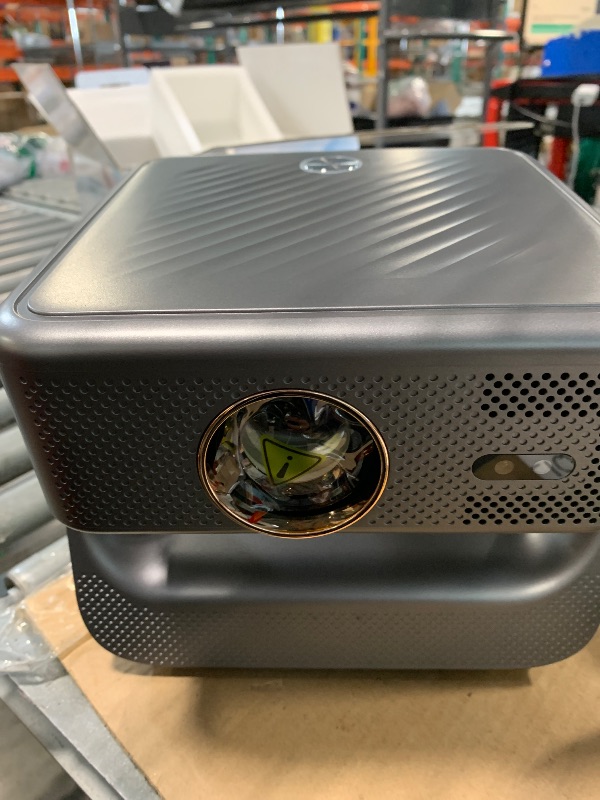 Photo 1 of ?Official Licensed GTV?Smart TV Projector with WiFi and Bluetooth, Outdoor Portable Projector Native 1080P, 1500 ANSI, Voice Input, Auto Focus, 4K Supported, Mini FHD Home Movie Proyector iOS/Android