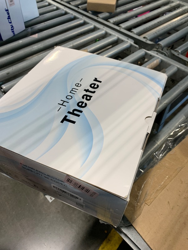 Photo 1 of ?Official Licensed GTV?Smart TV Projector with WiFi and Bluetooth, Outdoor Portable Projector Native 1080P, 1500 ANSI, Voice Input, Auto Focus, 4K Supported, Mini FHD Home Movie Proyector iOS/Android