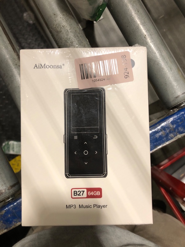 Photo 1 of ** FACTORY SEALED** 64GB MP3 Player with Bluetooth 5.2, AiMoonsa Music Player with Built-in HD Speaker, FM Radio, Voice Recorder, HiFi Sound, E-Book, Earphones Included