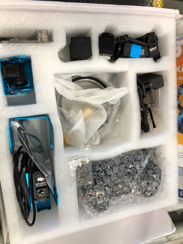 Photo 1 of ** USED** Robotic Arm for Arduino Coding Programming 6DOF Hiwonder-xArm1S STEM Educational Building Robot Arm Kits, 6 AXIS Full Metal Robotic Arm Wireless Controller/PC/App/Mouse Control Learning Robot