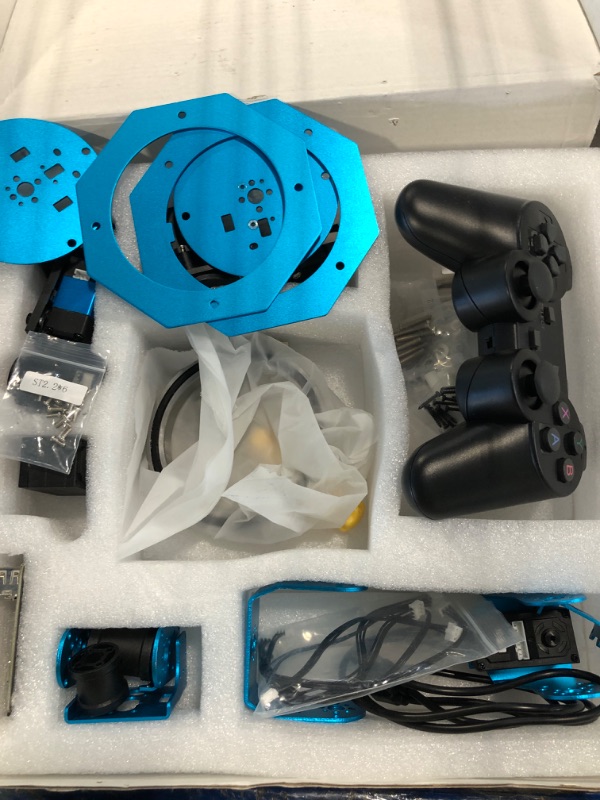 Photo 1 of ** USED** Robotic Arm for Arduino Coding Programming 6DOF Hiwonder-xArm1S STEM Educational Building Robot Arm Kits, 6 AXIS Full Metal Robotic Arm Wireless Controller/PC/App/Mouse Control Learning Robot