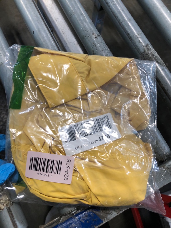 Photo 1 of ** USED** Boys' Stretch Long Sleeve Button Down Toddler Dress Shirt Wrinkle Free Oxford Uniform Shirt with Chest Pocket Yellow 10Y