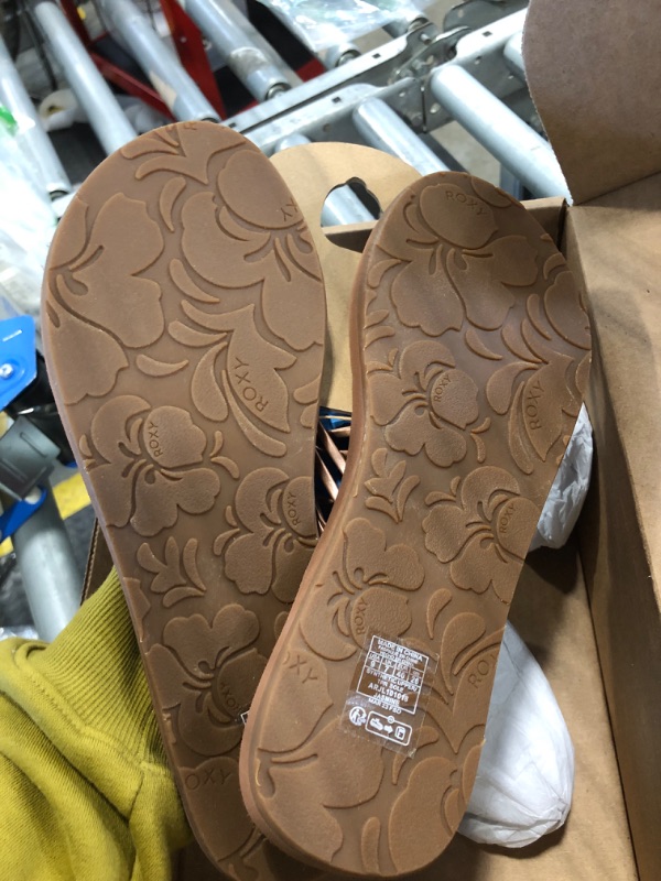 Photo 1 of ** BRAND NEW ITEM** Roxy Women's Jasmine Sandal, Brown Overflow, 9