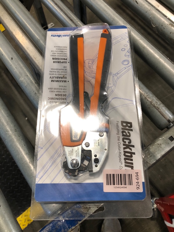 Photo 1 of ** FACTRY SEALED** Thomas & Betts TBM45S Mechanical Compression Hand Tool, Comfort Grip, Crimps #8-#2 Cu, #10-#6 Al Connectors, 54705-54725 C-Taps