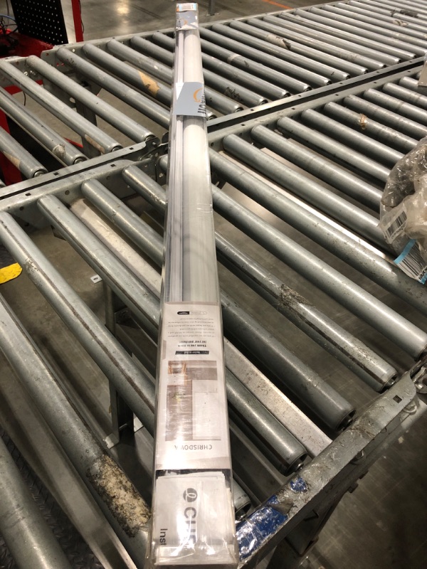 Photo 1 of ** USED** ChrisDowa Cordless Free-Stop100% Blackout Blinds for Windows, Roller Windows Shades with Thermal Insulated, UV Protection Fabric for Living Room, Office and Home. Easy to Install.Grey,58" W X 72" H