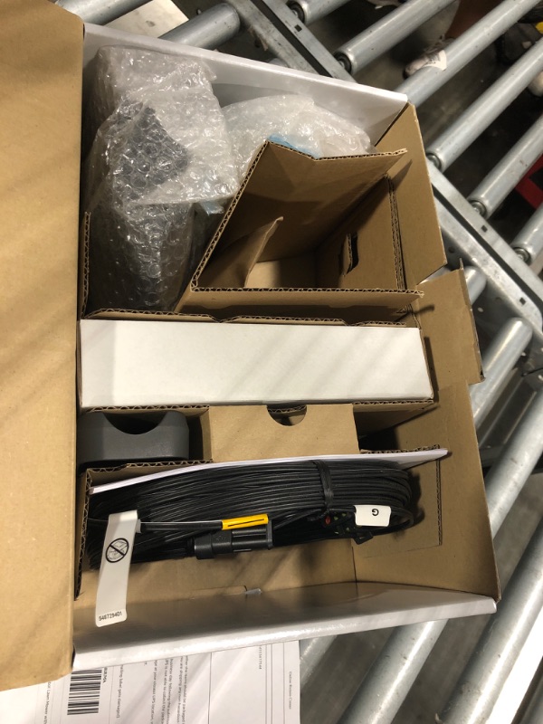 Photo 1 of ** BRAND NEW ITEM / UNTESTED ** Husqvarna 410iQ Automower Robotic Mower, 0.5 Acre Mowing Capacity, Wire Free Robot Lawn Mower with Charging Station, RS1 EPOS Reference Station and Replacement Blades, 970727401