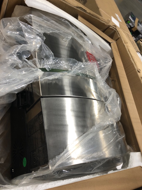 Photo 1 of *** VERY USED**  USSC Grills USG295SS Stainless Steel Portable Tabletop Wood Pellet Grill,silver,black