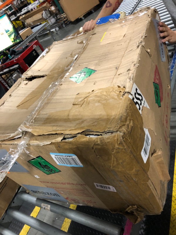 Photo 1 of *** VERY USED**  USSC Grills USG295SS Stainless Steel Portable Tabletop Wood Pellet Grill,silver,black