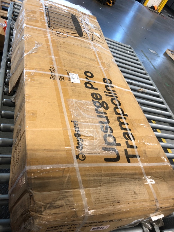 Photo 1 of ** USED** Trampoline for Kids and Adults - 8Ft 10Ft 12Ft 14FT Trampoline with Net - with Bonus Sprinkler and LED Lights/ASTM Certified/Extra Sturdy Recreational Outdoor Trampolines