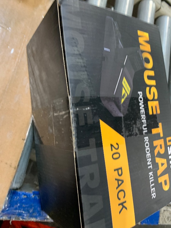 Photo 1 of ***MISSING PIECES*** 20 Pack Mouse Traps Indoor for Home,Mice Traps for House,Reusable Mouse Trap That Work,Small Mice Catchers for Home Indoor, Quick Set Mousetraps Effective