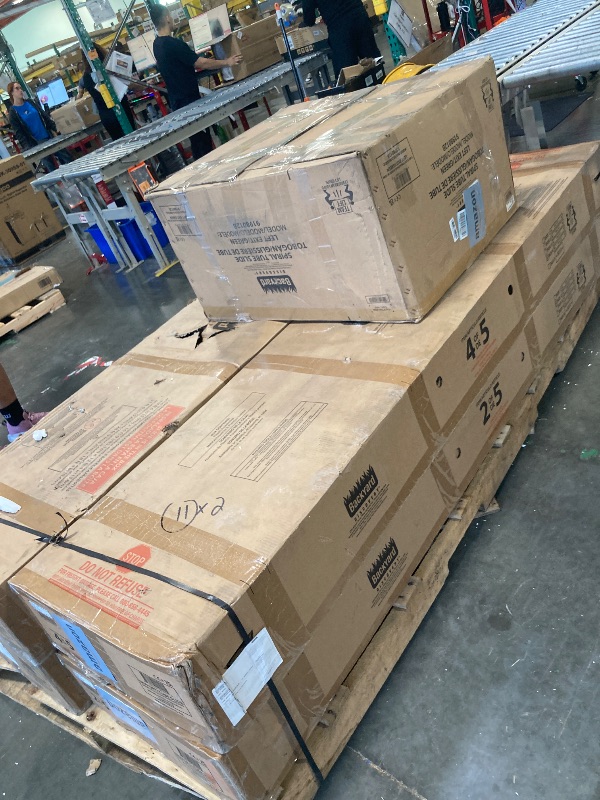 Photo 1 of **FACTORY SEALED**5 BOXES**Backyard Discovery Skyfort All Cedar Swing Set, Elevated Covered Wood Roof Clubhouse with Bay Windows, 2 Belt Swings, Web Swing, 10ft Wave Slide, 5 ft Tube Slide, Covered Picnic Table, 5 ft Rock Wall