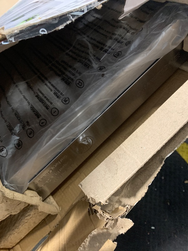 Photo 1 of **MINOR DAMAGE**
Elite Gourmet EWM-6122 Dual 2 x 2.5 Qt. Trays, Buffet Server, Food Warmer Temperature Control, Clear Slotted Lids, Perfect for Parties, Entertaining & Holidays, 5 Qt Total, Stainless Steel