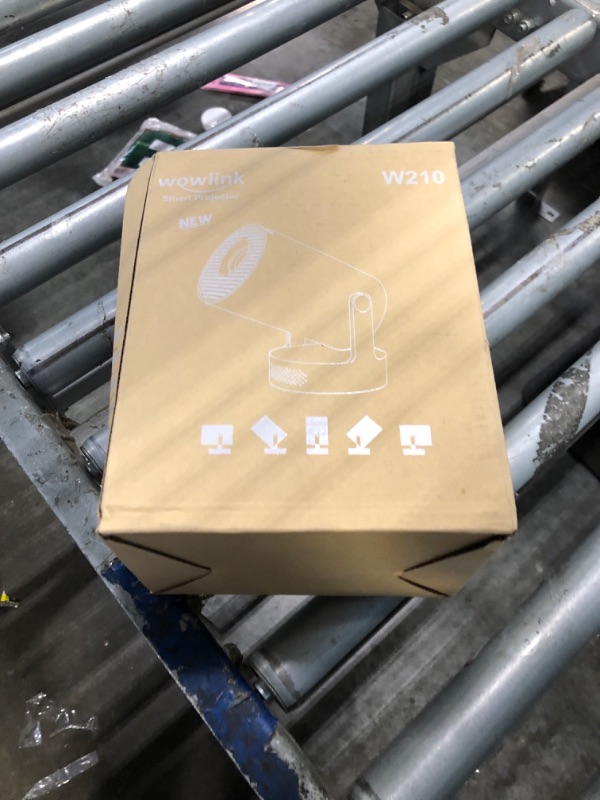 Photo 1 of [Built-in Apps & 2025 Upgraded] Mini Projector with WiFi 6 and Bluetooth 5.4 Support 4K 1080P Auto Keystone 180° Rotatable Projector Portable Compatibile with HDMI/TV Stick/Memory Stick/Laptop, White