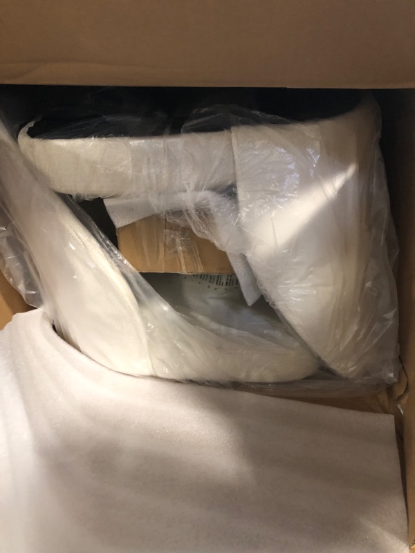 Photo 1 of **PARTIAL SET**ONLY A SET OF 2 CHAIRS**
COLAMY Upholstered Dining Chairs Set of 6, Modern Fabric Dining Room Kitchen Side Chair with Padded Seat and Wood Legs for Restaurant/Cafe, Beige